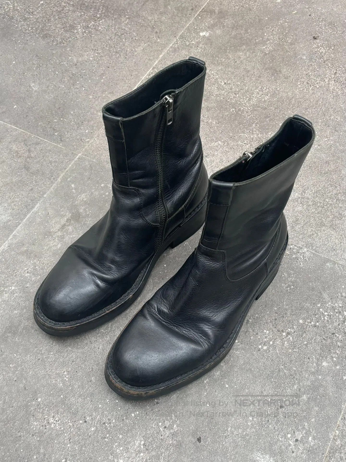Ann Demeulemeester Ann Demeulemeester AW2011 Side Zip Combat Boots. Size US 6 / IT 36 - 5 Thumbnail