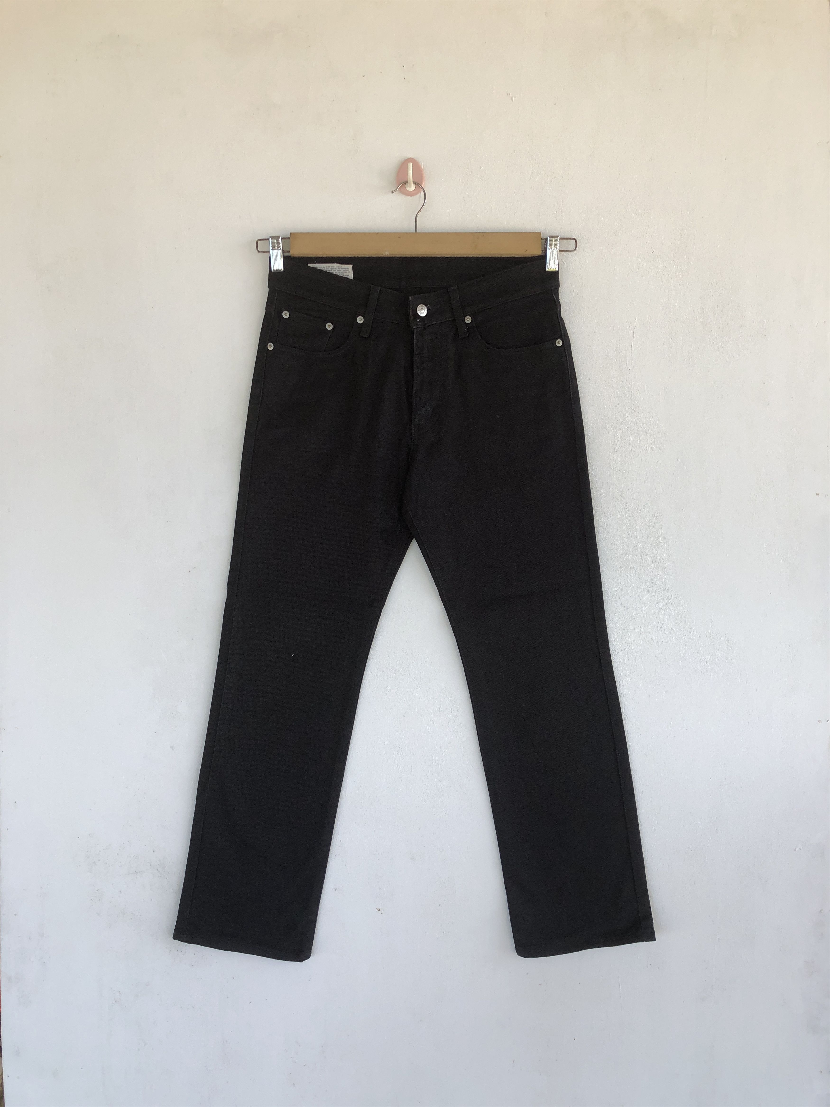 Japanese Brand Vintage Faded Black Japanese Jeans Faded Black Denim Pants Size US 30 / EU 46 - 1 Thumbnail