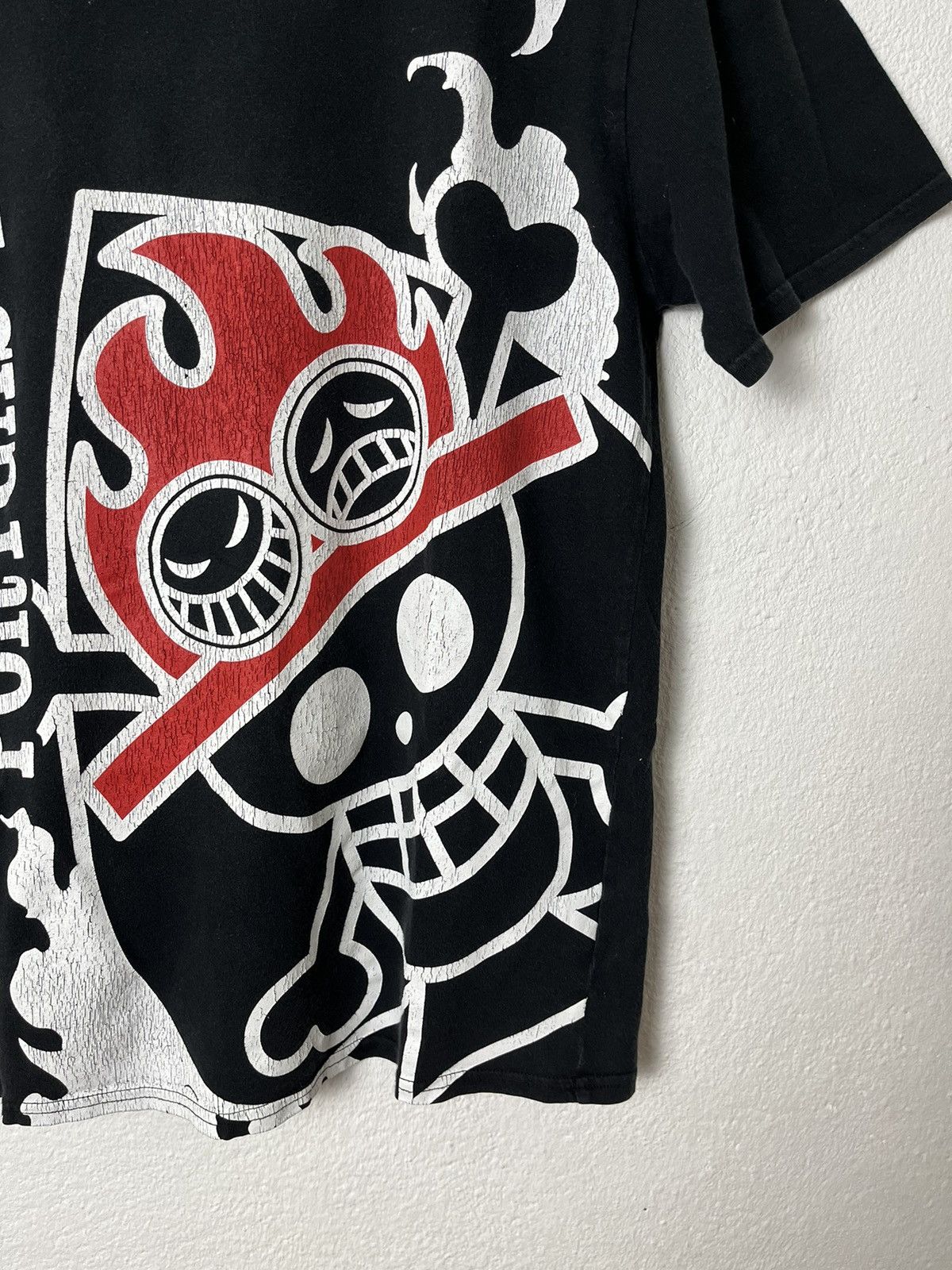 Anime One Piecee Portgas D Ace Jolly Roger Shirt Size US L / EU 52-54 / 3 - 2 Thumbnail
