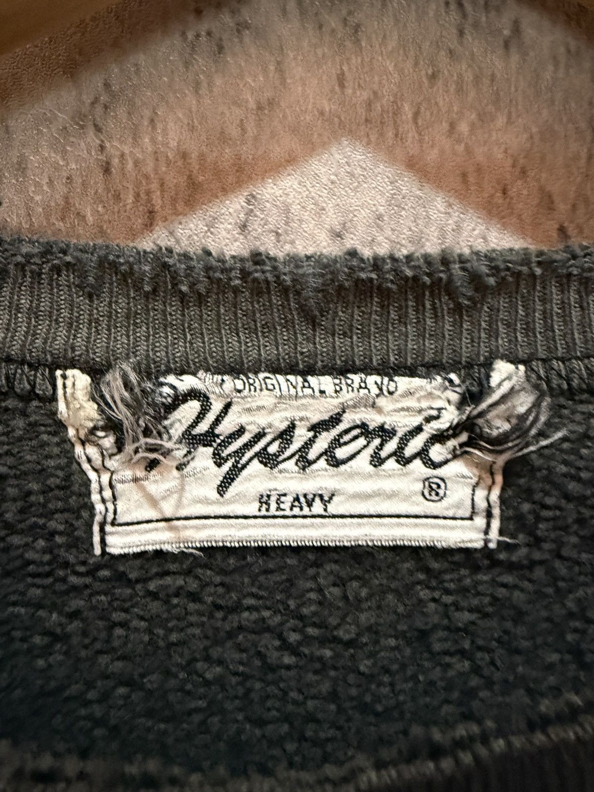 Hysteric Glamour × Japanese Brand 90s Hysteric Glamour Boxy SunFaded Distressed Sweatshirt Size US M / EU 48-50 / 2 - 14 Thumbnail
