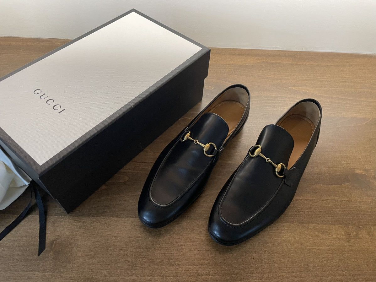 Gucci Black Gucci Jordan Loafer Size US 11.5 / EU 44-45 - 2 Thumbnail