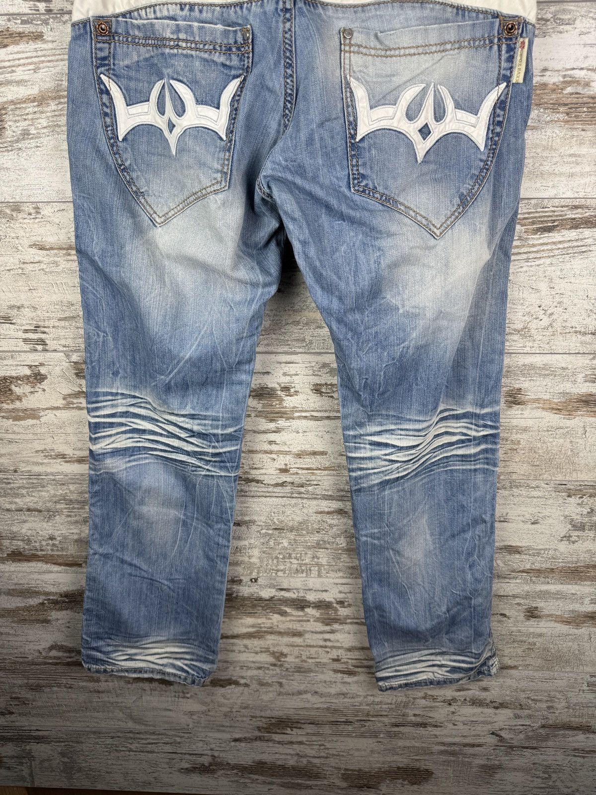 Vintage Mens Vintage Cipo & Baxx denim jeans pants avant garde y2k Size US 33 - 11 Thumbnail