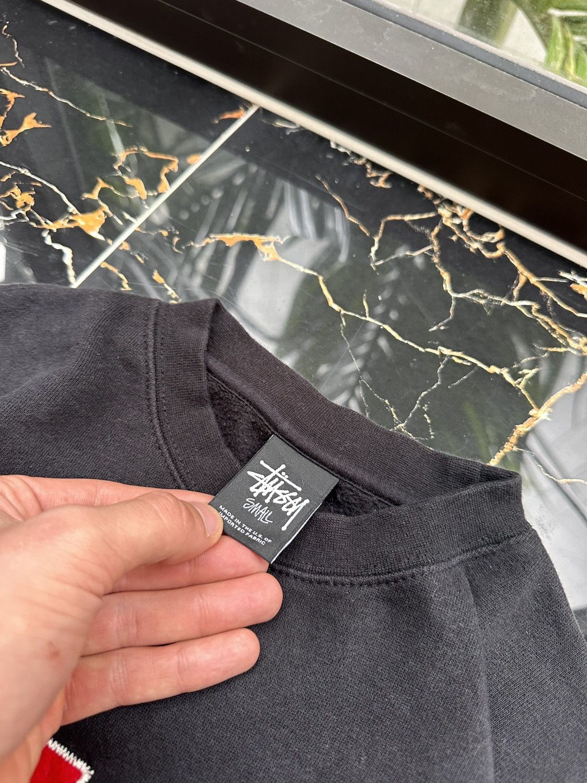 Stussy × Vintage STUSSY VINTAGE BIG LOGO STREETWEAR SWEATSHIRT Size US S / EU 44-46 / 1 - 5 Thumbnail