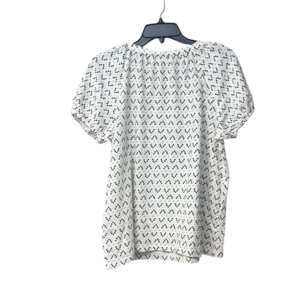 Style & Co Style & Co Women’s Petites Reglan Sleeve Printed Split Neck Size M / US 6-8 / IT 42-44 - 9 Thumbnail