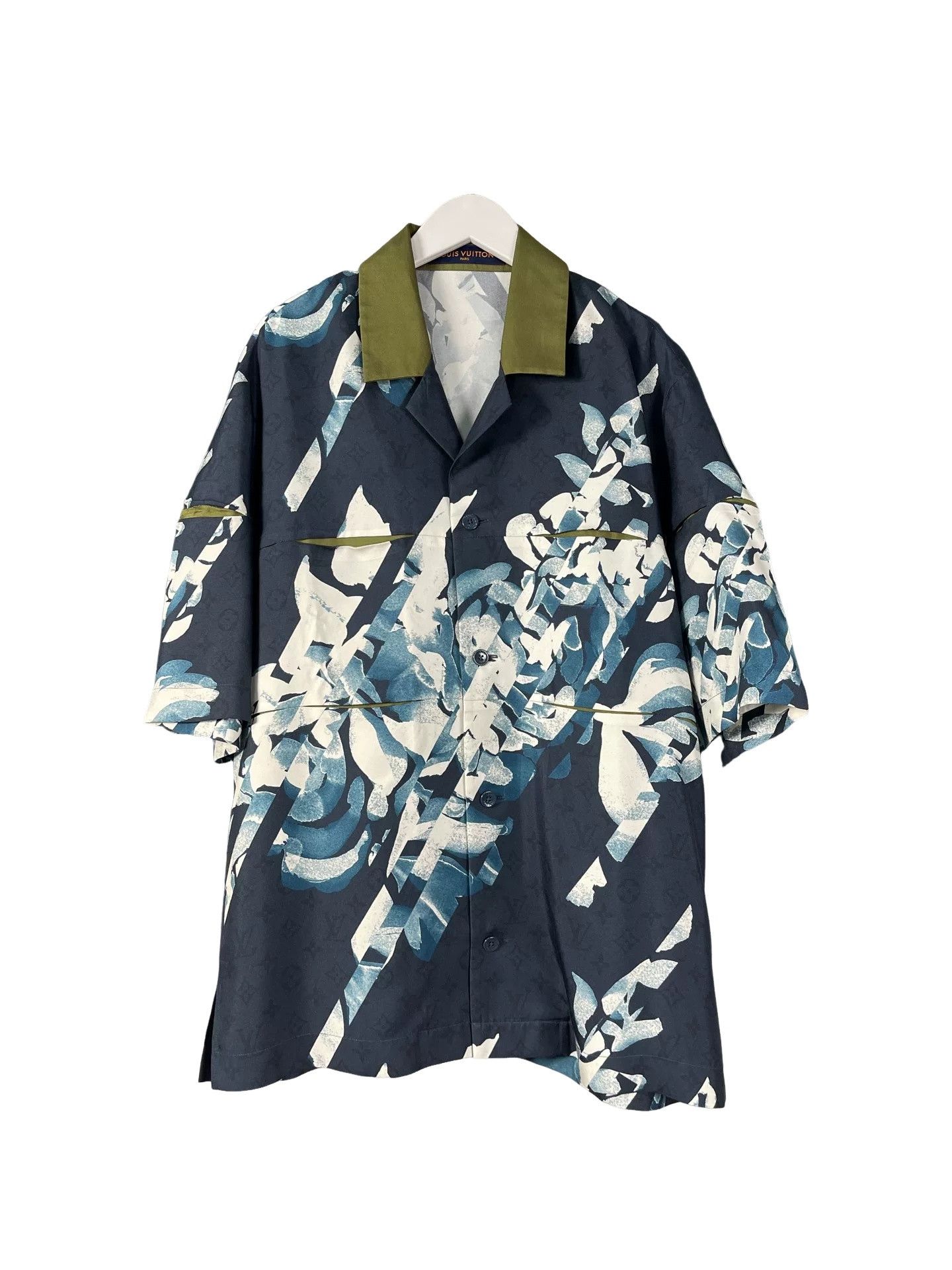 Louis Vuitton Louis Vuitton Monogram Floral Button Up Shirt XS Size US XS / EU 42 / 0 - 1 Thumbnail