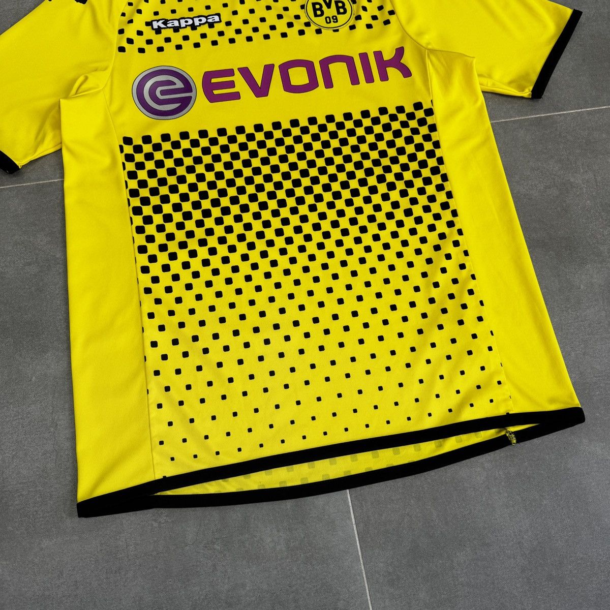 Kappa Kappa Borussia Dortmund 2011/2012 Home Soccer Jersey Size US M / EU 48-50 / 2 - 3 Thumbnail