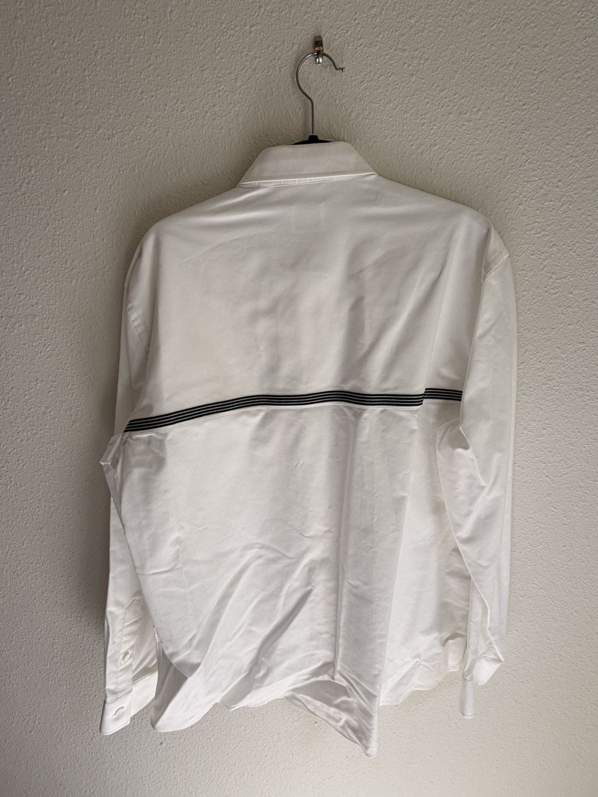 Burberry BURBERRY WHITE BUTTON DOWN SHIRT Size US XL / EU 56 / 4 - 2 Thumbnail