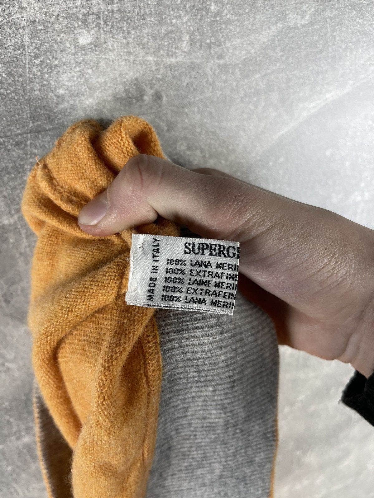 Other Della Ciana Supergeelong Merino Wool Sweater Camel Brown Size US L / EU 52-54 / 3 - 11 Thumbnail