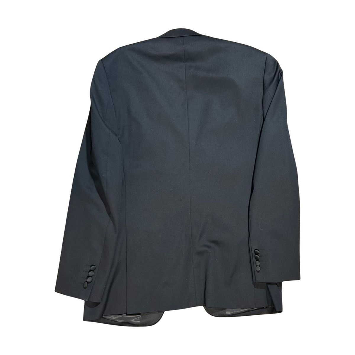 Michael Bastian Michael Bastian Black Wool Tuxedo Peak Lapel Dinner Jacket Size 38R - 2 Thumbnail