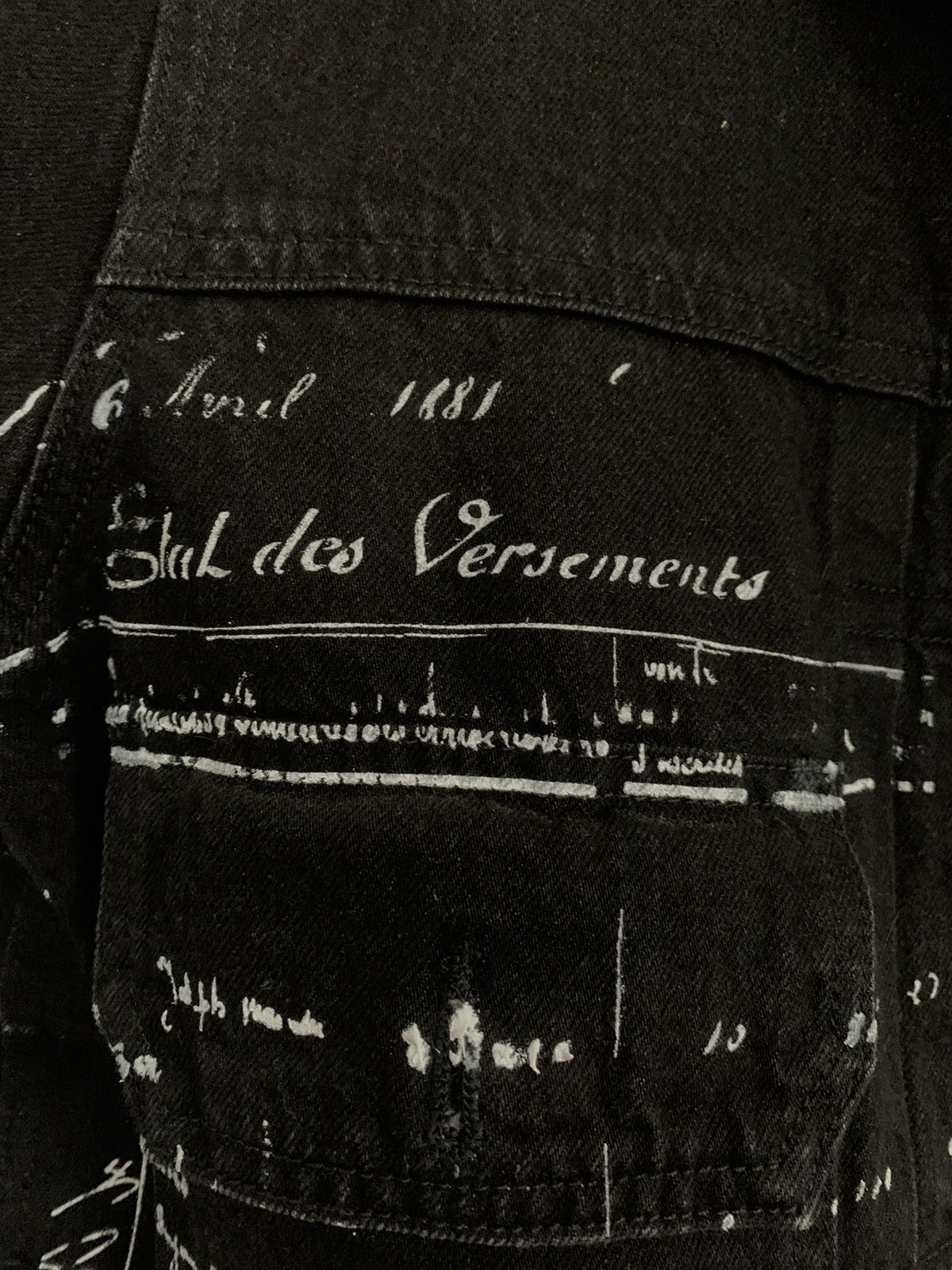 DENIM TEARS × Levi's Denim tears La Rançon denim jacket Paris fashion week Size US L / EU 52-54 / 3 - 3 Thumbnail