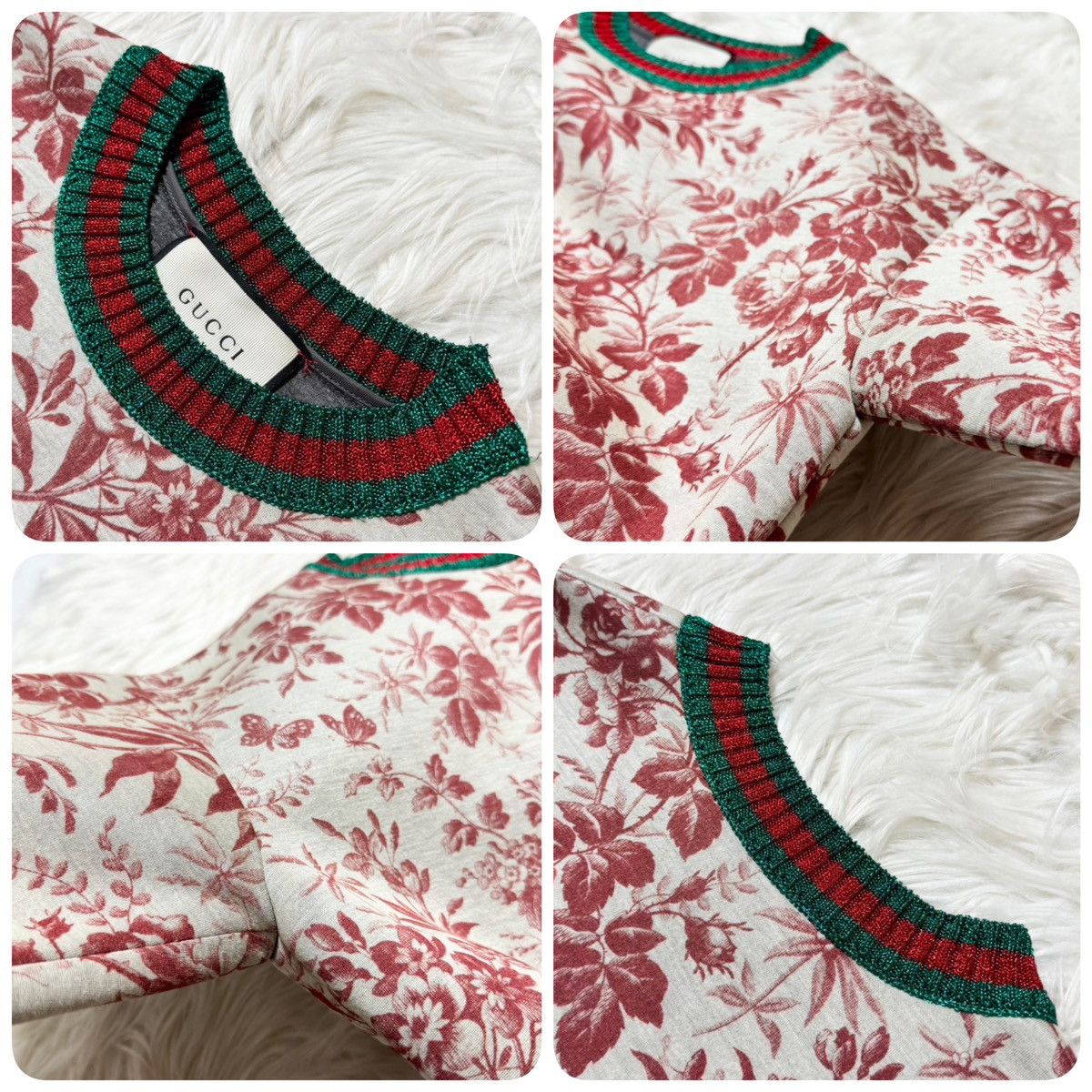 Gucci runway Gucci Sherry Line Botanical Sweatshirt Sweater Size M / US 6-8 / IT 42-44 - 3 Thumbnail