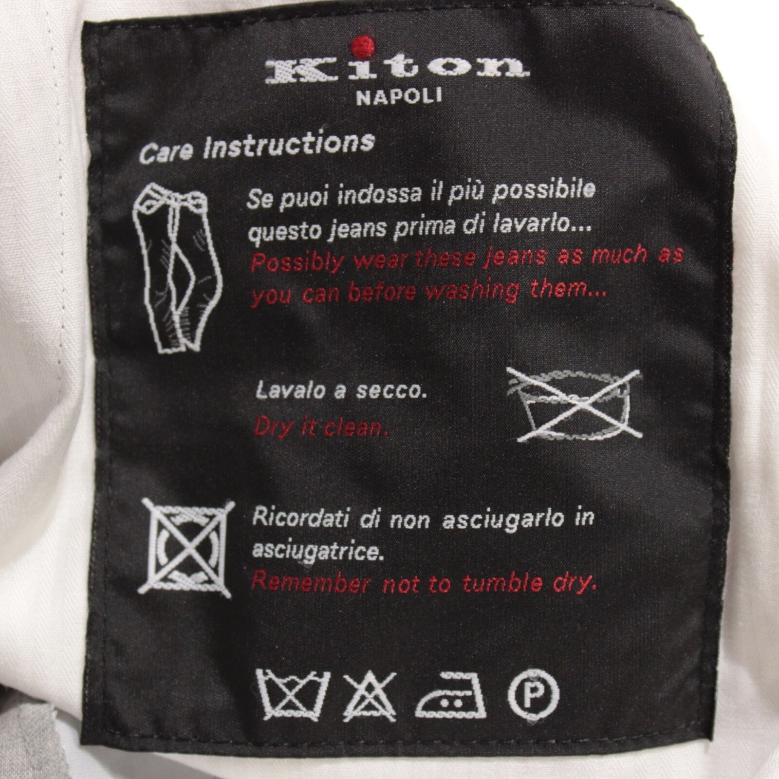 Kiton Kiton New with tags Dress Pants Size 42 US In Gray Size US 42 / EU 58 - 8 Thumbnail