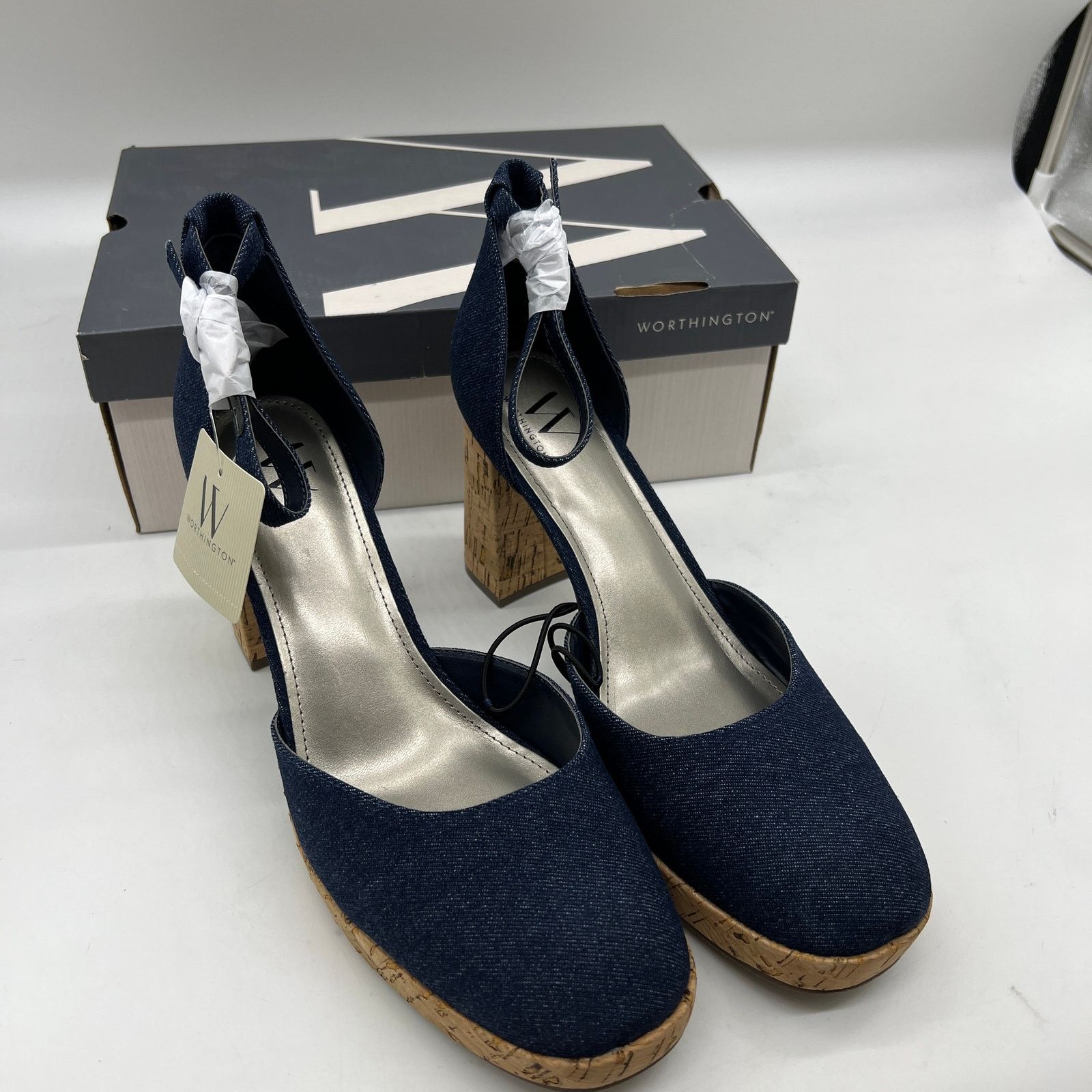 Other Worthington Womens Panama Block Heel Pumps Size US 11 / IT 41 - 1 Thumbnail