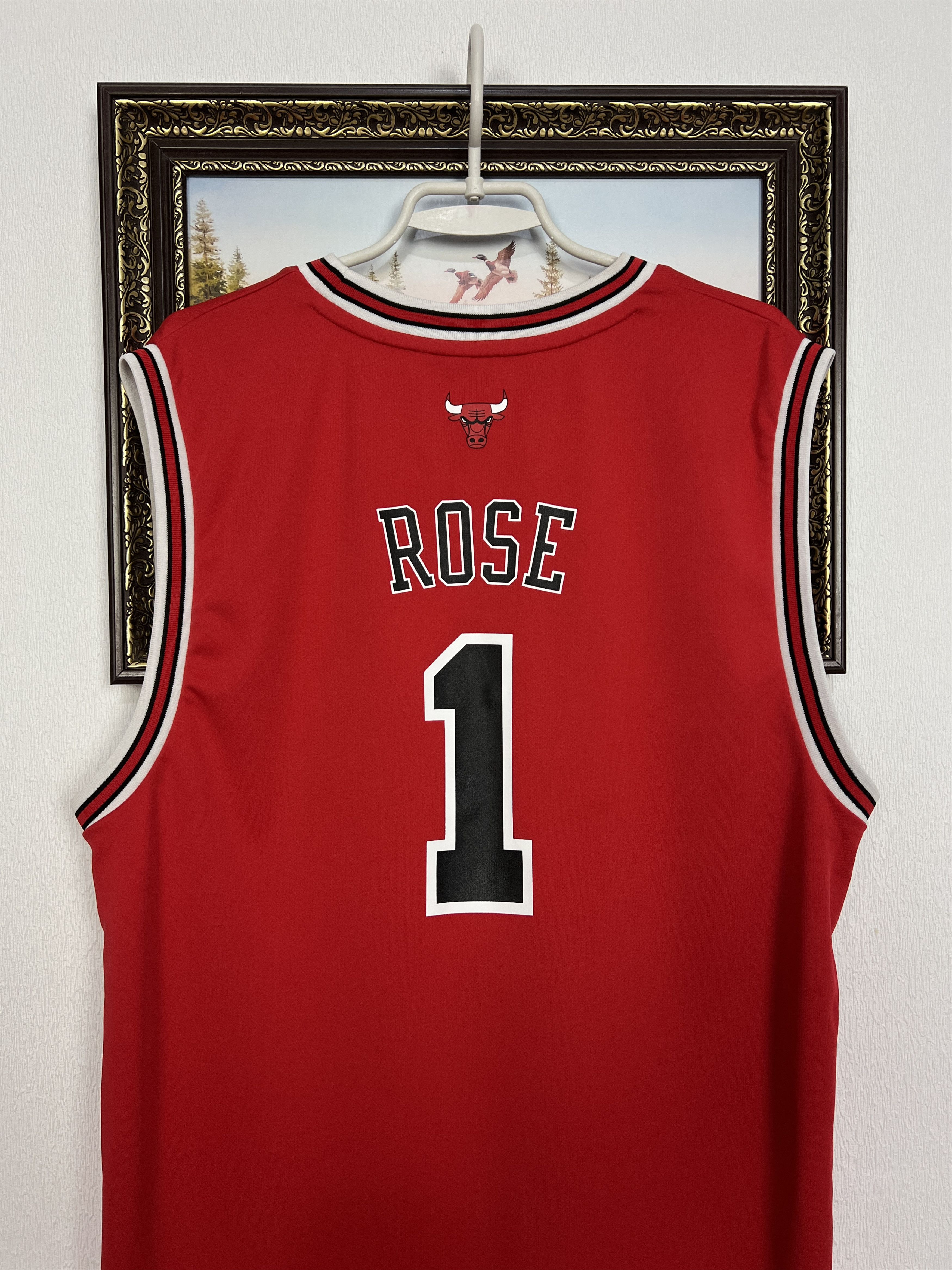 Adidas Vintage Chicago Bulls Derrick Rose #1 NBA Jersey Trikot Size US L / EU 52-54 / 3 - 9 Thumbnail
