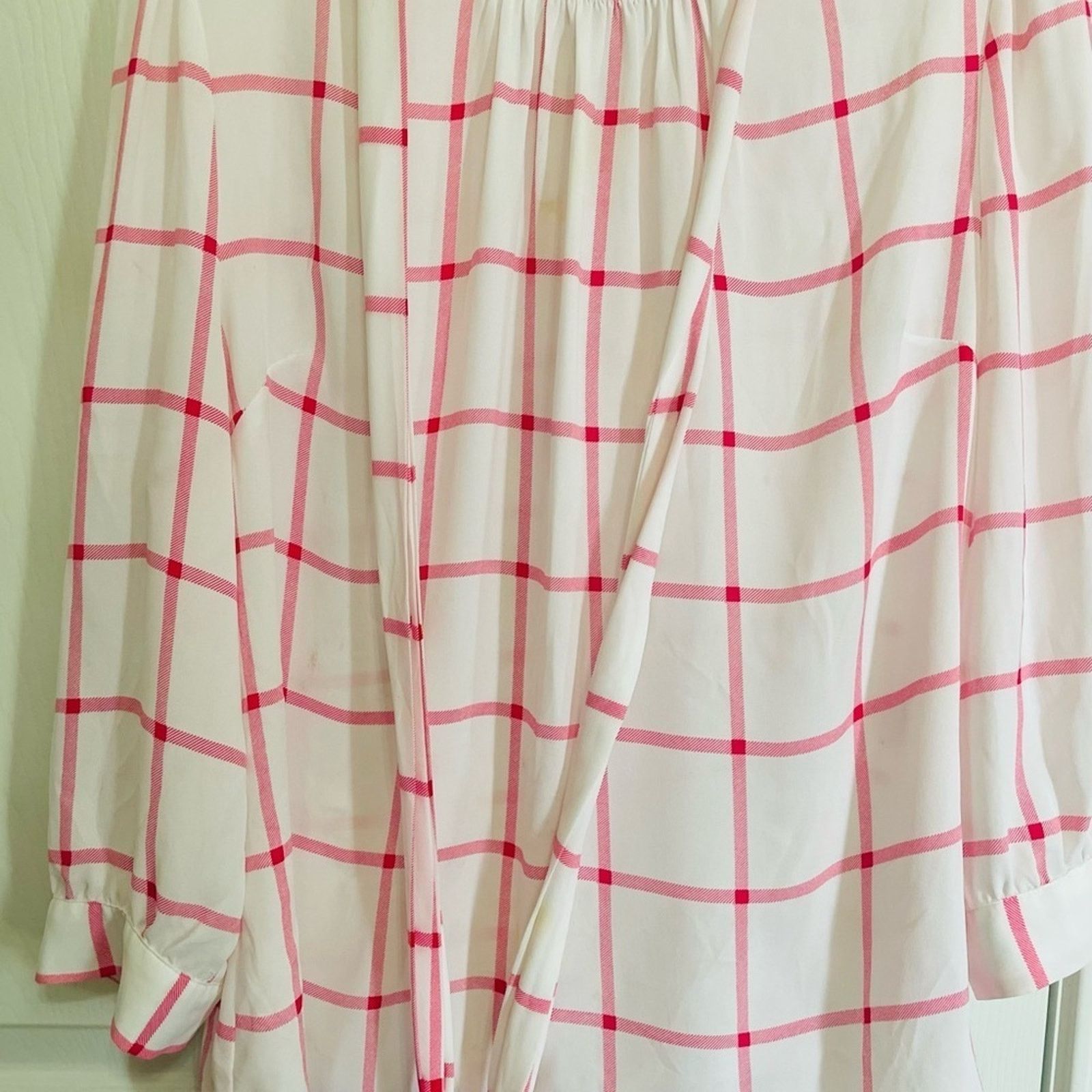 Other 7th avenue new york & company Tie-Neck Blouse w 3/4 Sleeves Size M / US 6-8 / IT 42-44 - 9 Thumbnail