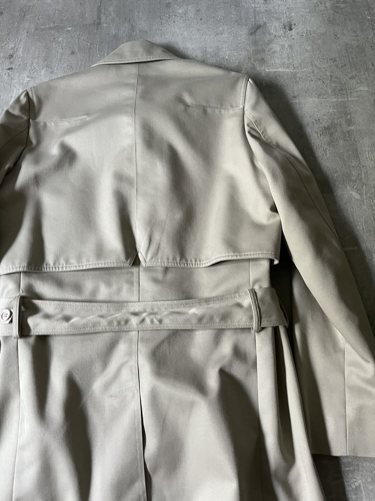 Dior Dior Homme S/S 08 coat beige belted rare Size US M / EU 48-50 / 2 - 16 Thumbnail