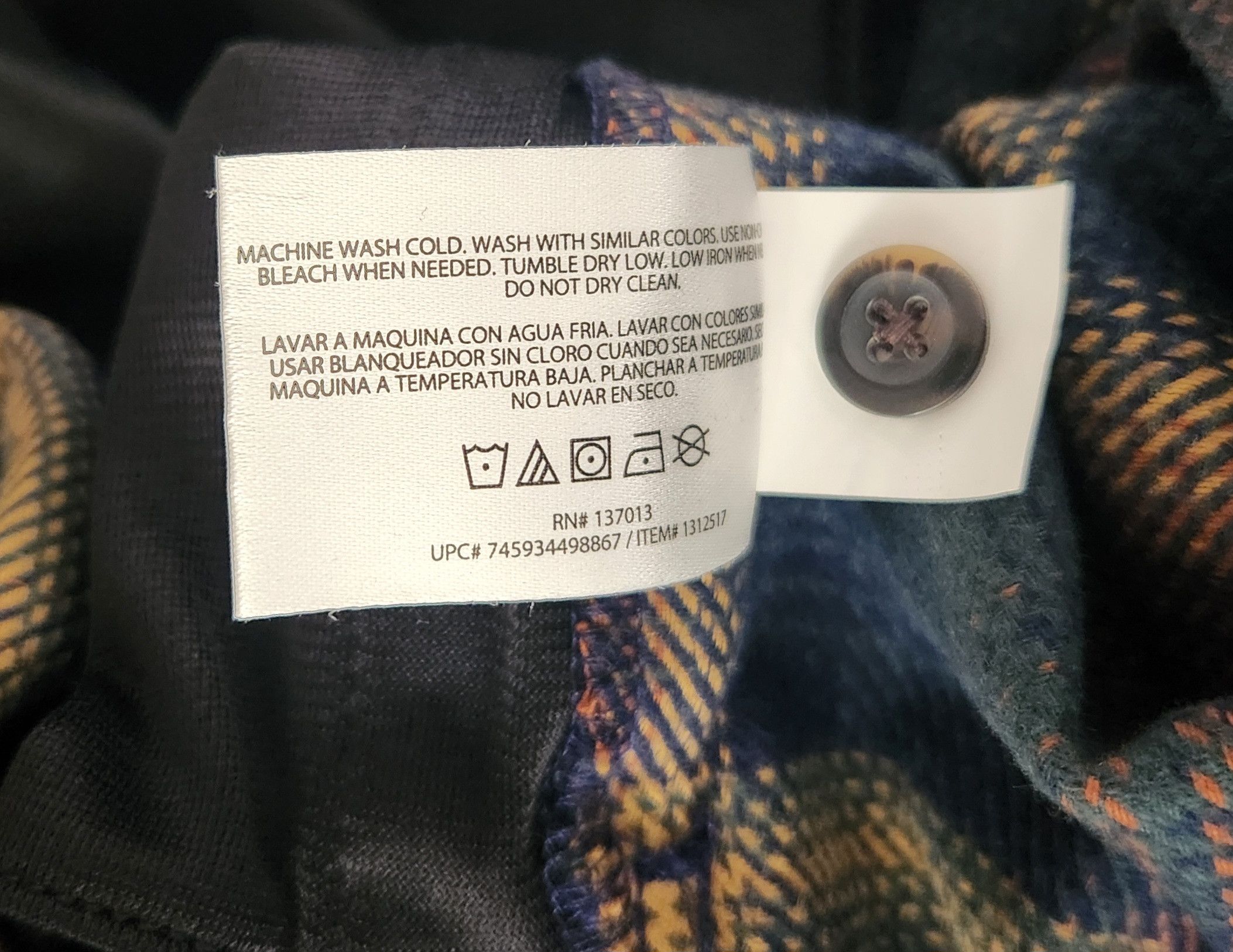 Designer × Orvis ORVIS XXL Plaid Heavyweight DOUBLE BRUSHED Flannel Men's Size US XXL / EU 58 / 5 - 13 Thumbnail