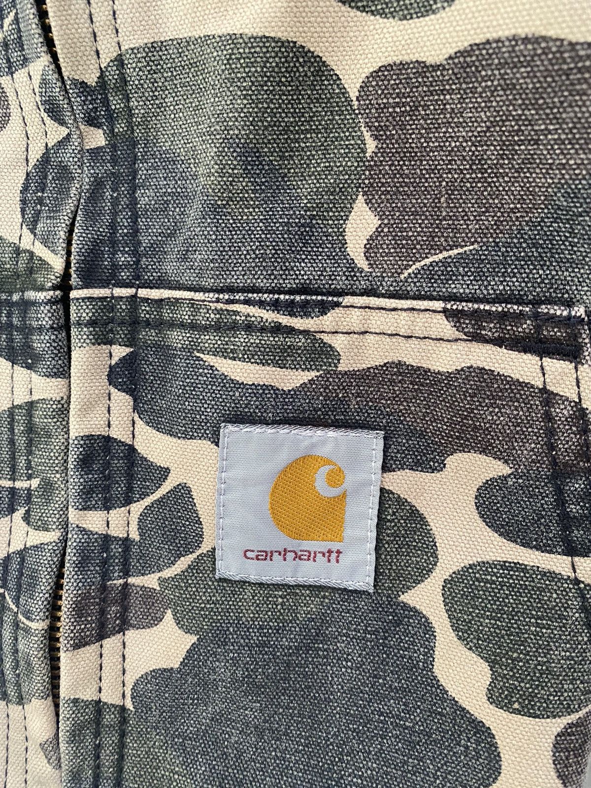 Carhartt 🔥Vintage Carhartt Duck ABC Camo Bape Iconic workwear Size US XL / EU 56 / 4 - 7 Thumbnail