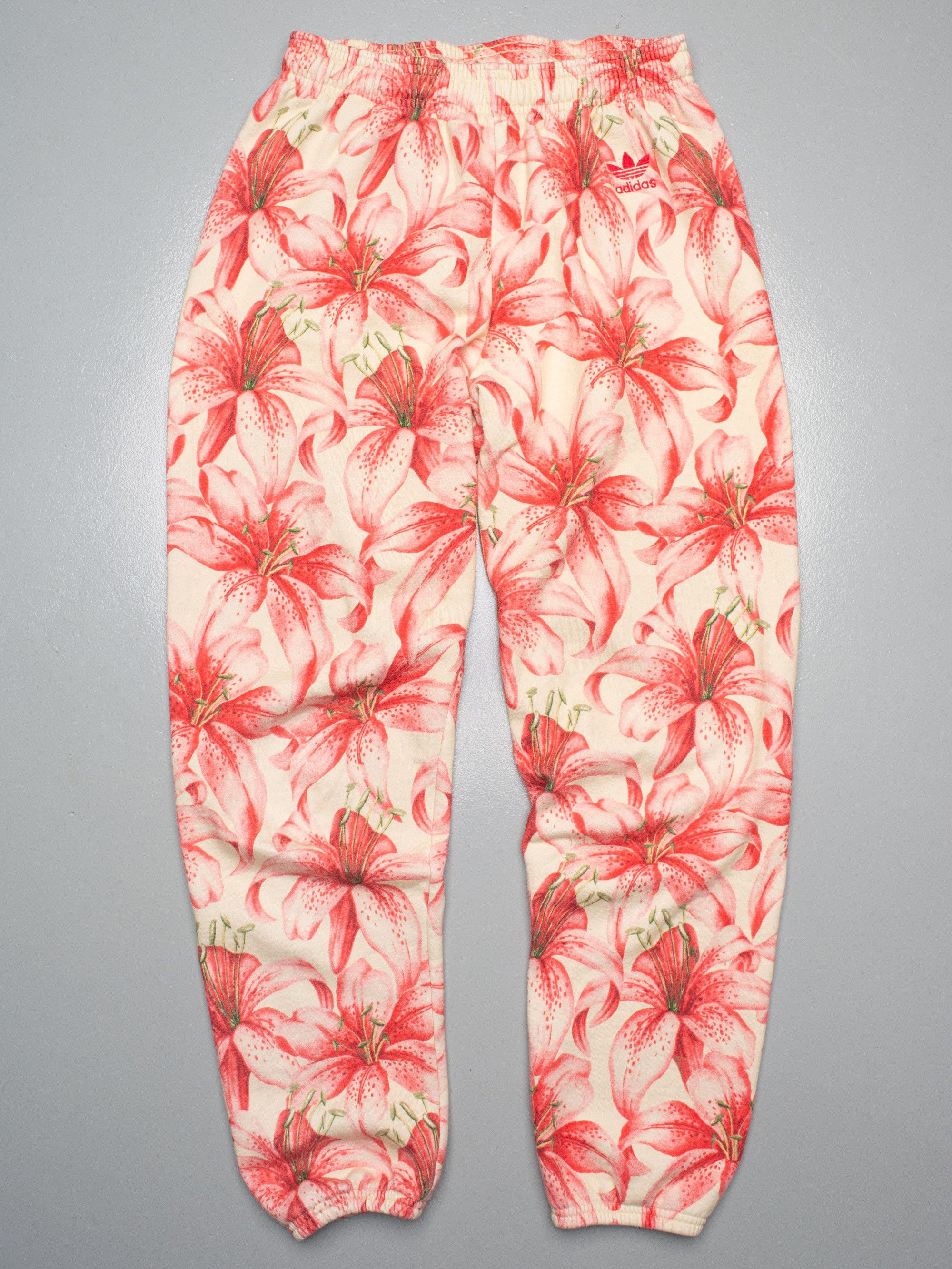 Adidas × Jeremy Scott adidas Originals by Jeremy Scott A/W 2013 floral sweatpants Size 27" / US 4 / IT 40 - 1 Thumbnail