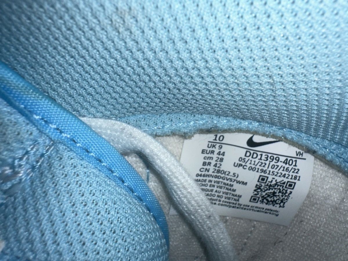 Nike Nike dunk high blue chill Size US 10 / EU 43 - 1 Thumbnail