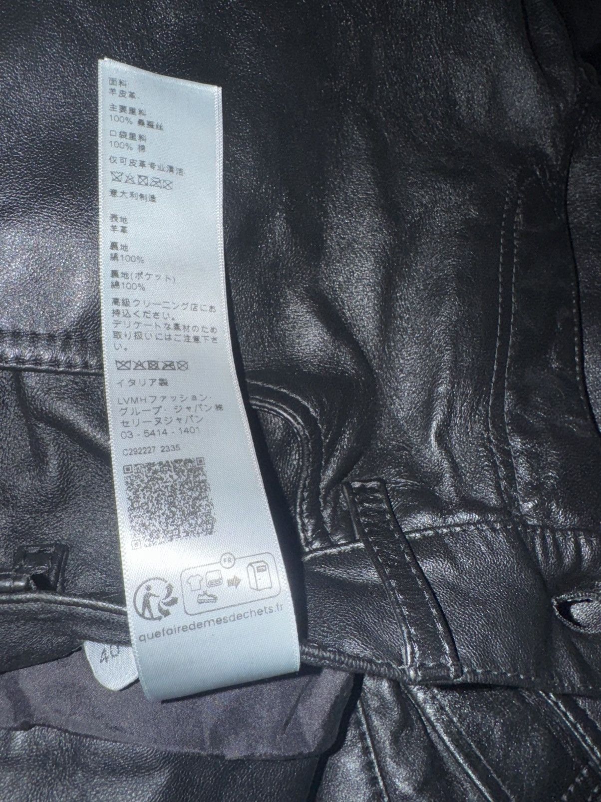 Celine Celine Leather Pants Flared 40 Size 27" / US 4 / IT 40 - 9 Thumbnail