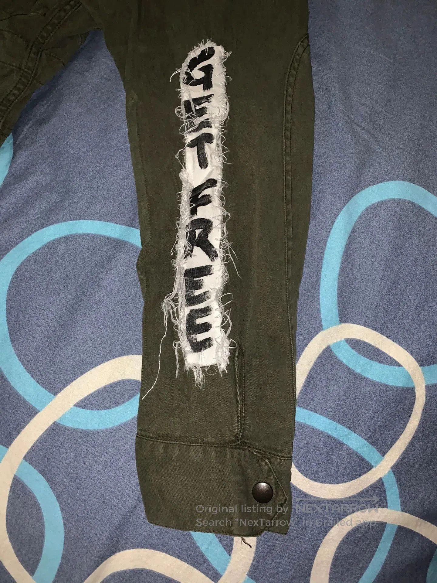 Faith Connexion colorful crown graffiti oversized jacket. Size US S / EU 44-46 / 1 - 6 Thumbnail