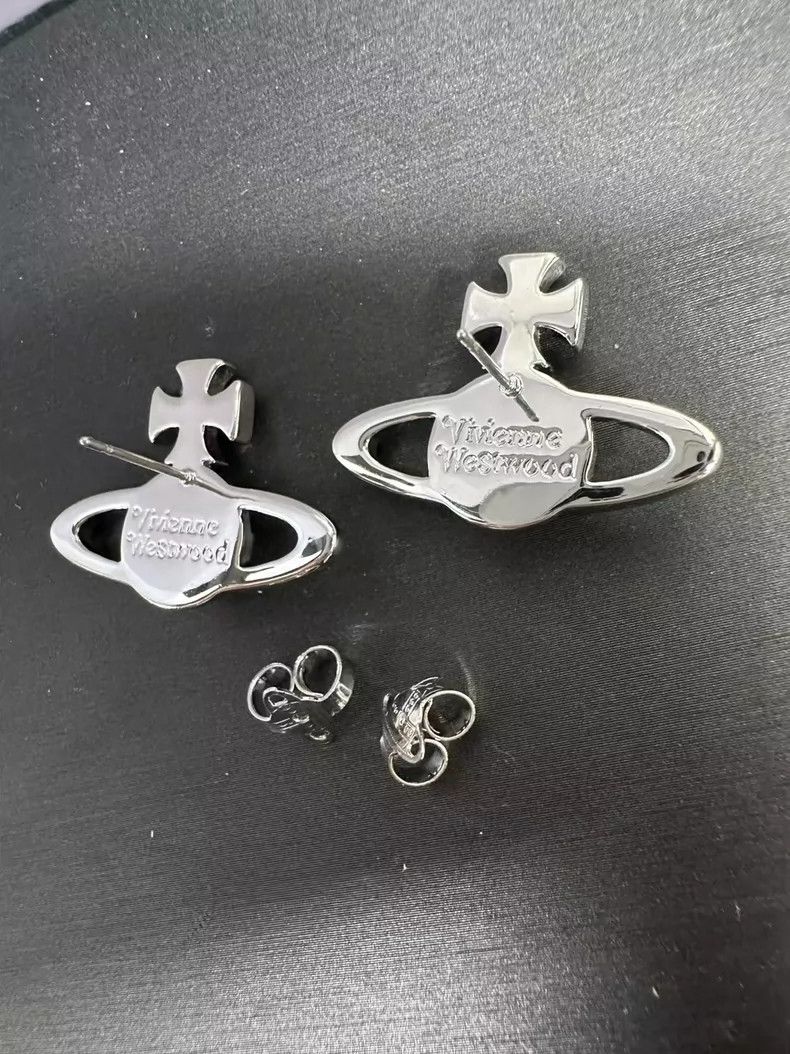 Vivienne Westwood Vivienne Westwood Saturn earring Size ONE SIZE - 3 Thumbnail