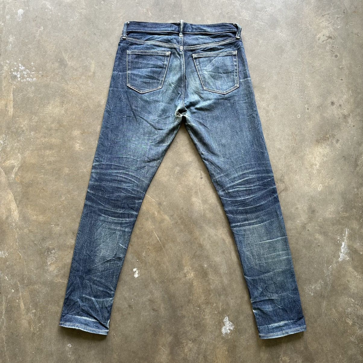 Japanese Brand W32 🔥 Vtg Japanese Faded Denim Jean Pant Size US 32 / EU 48 - 9 Thumbnail