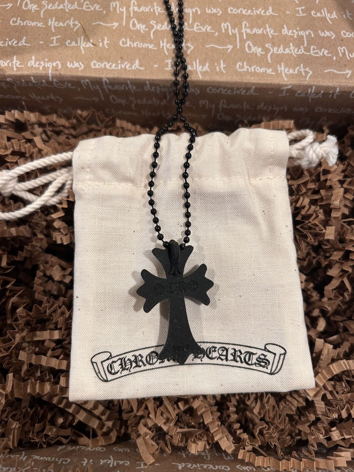 Chrome Hearts Silichrome Necklace Size ONE SIZE - 3 Thumbnail