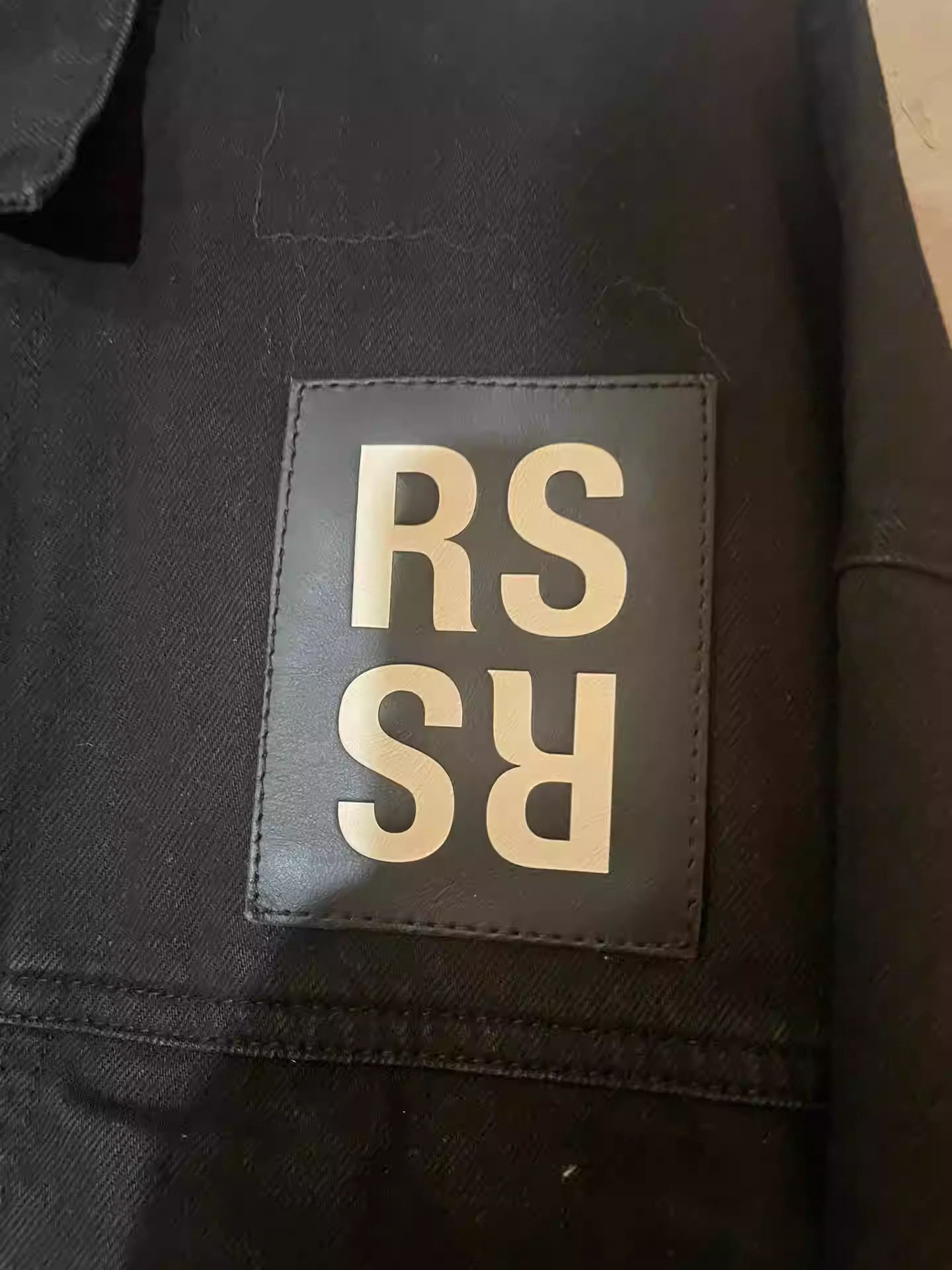 Raf Simons 21FW synchronicity slogan broad jacket