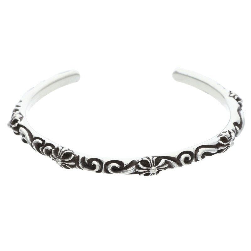 Chrome Hearts Chrome Hearts Silver Bangle Bracelet Size ONE SIZE - 1 Thumbnail