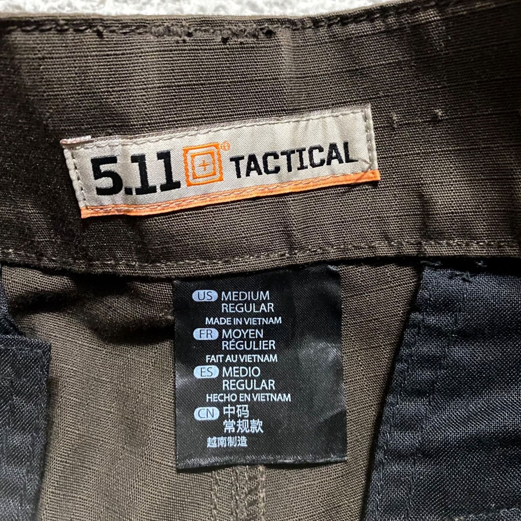 Vintage 5.11 Tactical Mens Cargo Pants Regular XL Blue Outdoor Emergency Workwear Pockets 32in Inseam Size US 36 / EU 52 - 3 Thumbnail