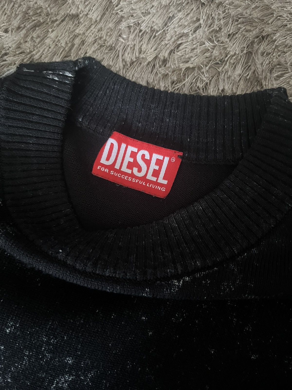 Diesel Diesel Black Sweater Size US S / EU 44-46 / 1 - 3 Thumbnail