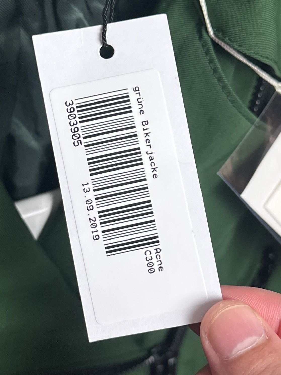 Acne Studios Acne Studios Lilja Belted Twill Biker Jacket PSS17 Size 34 Size S / US 4 / IT 40 - 7 Thumbnail