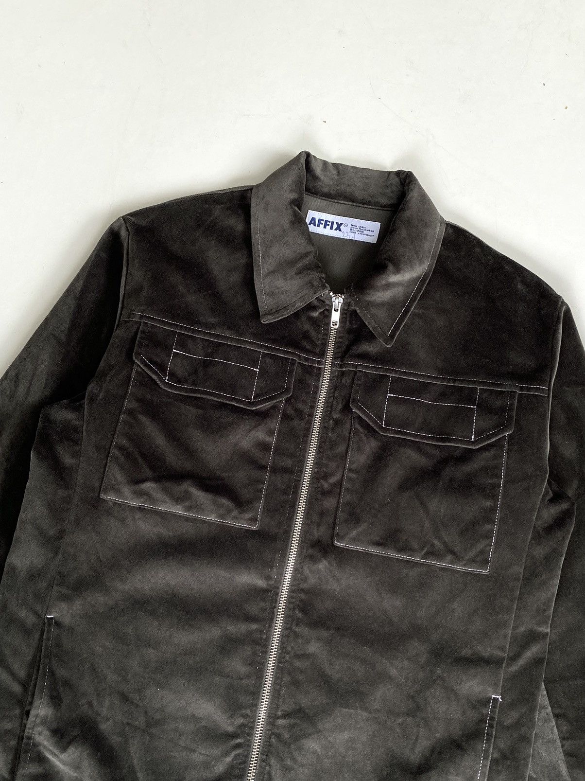 AFFXWRKS 🔥F/W 18 Affix Works (Kiko Kostadinov) Velvet Service Jacket Size US M / EU 48-50 / 2 - 4 Thumbnail