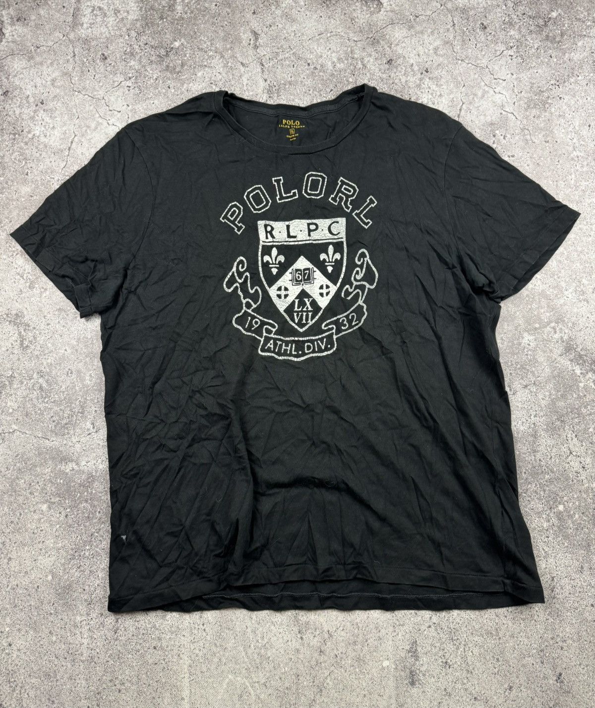 Polo Ralph Lauren Vintage 90’s Polo Ralph Lauren Retro Rugby R.L.P.C. T-Shirt Size US XL / EU 56 / 4 - 1 Thumbnail