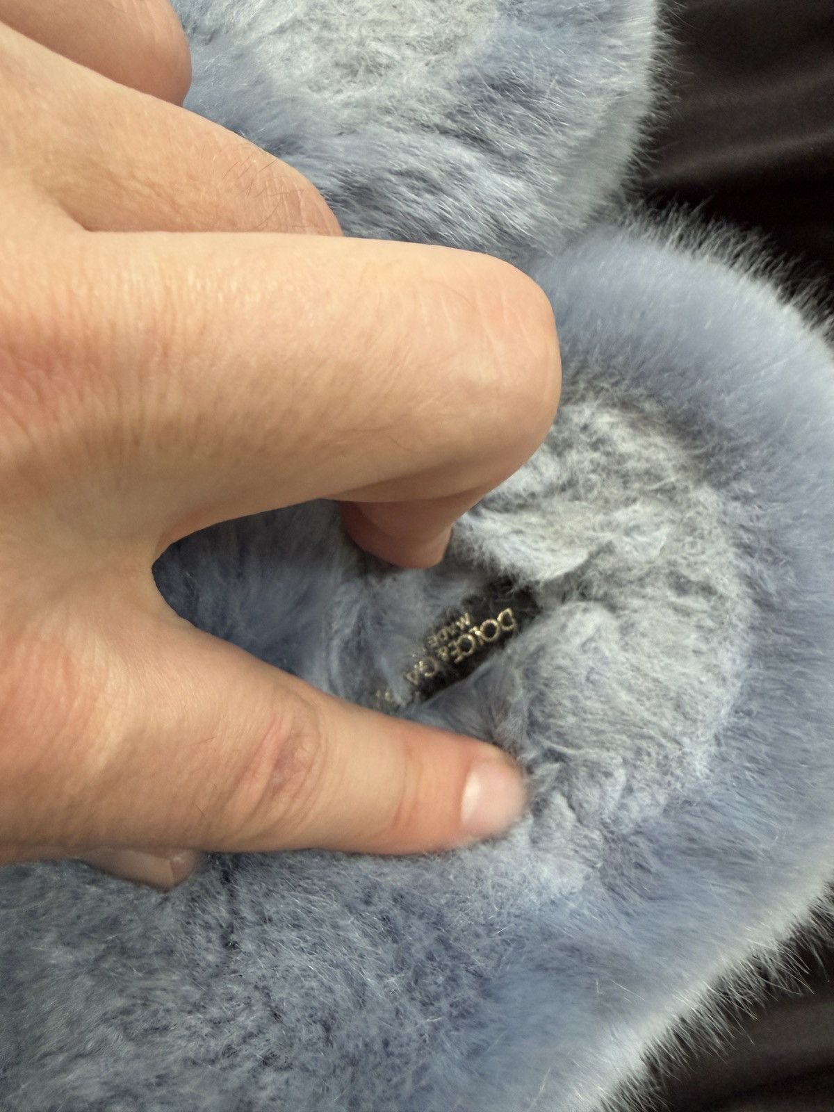 Dolce & Gabbana FUR ANIMAL SLIDES Size US 8 / EU 41 - 5 Thumbnail