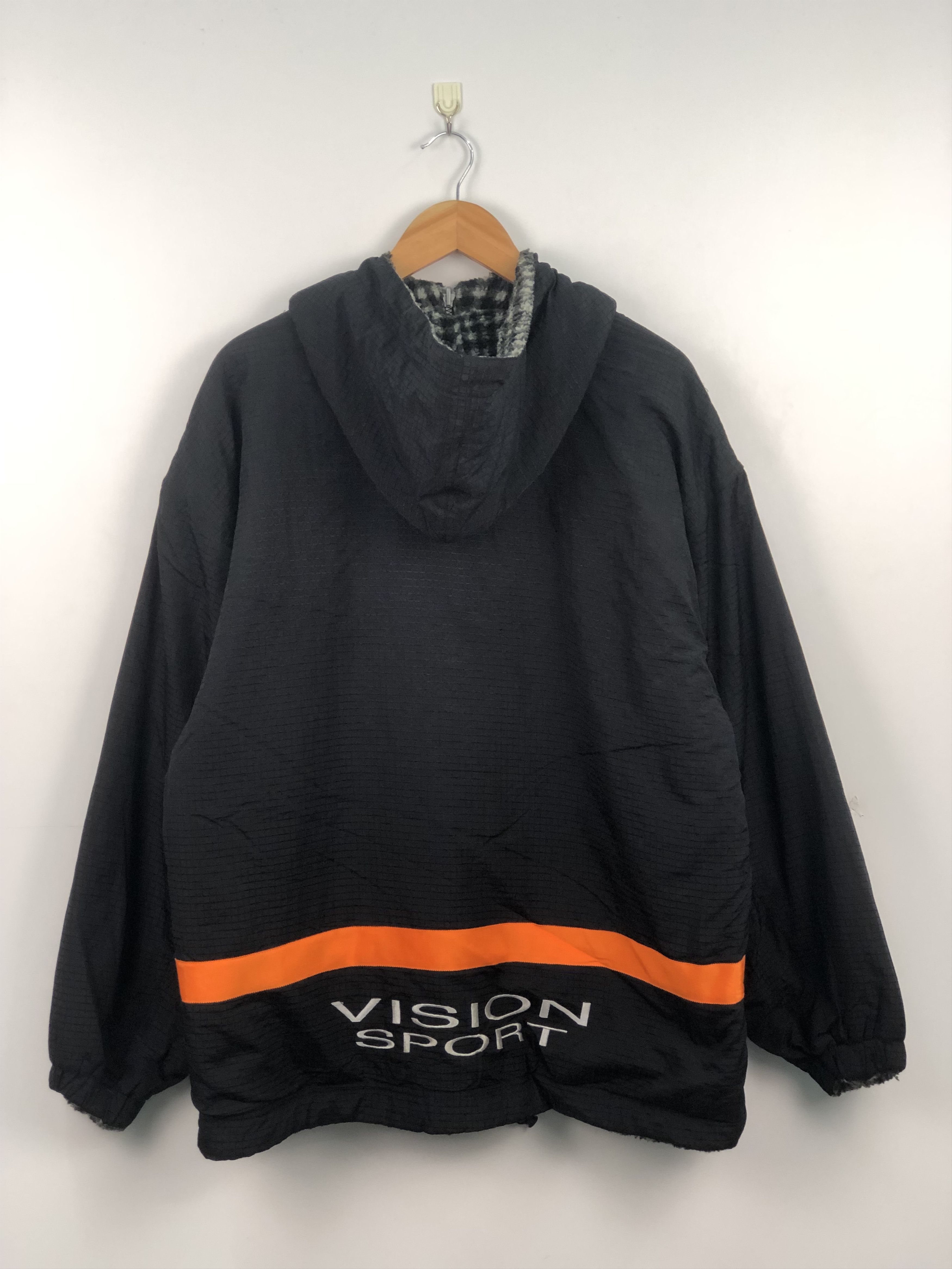 Vintage Vintage Vision Streetwear Hoodie Jacket J0247 Size US L / EU 52-54 / 3 - 3 Thumbnail