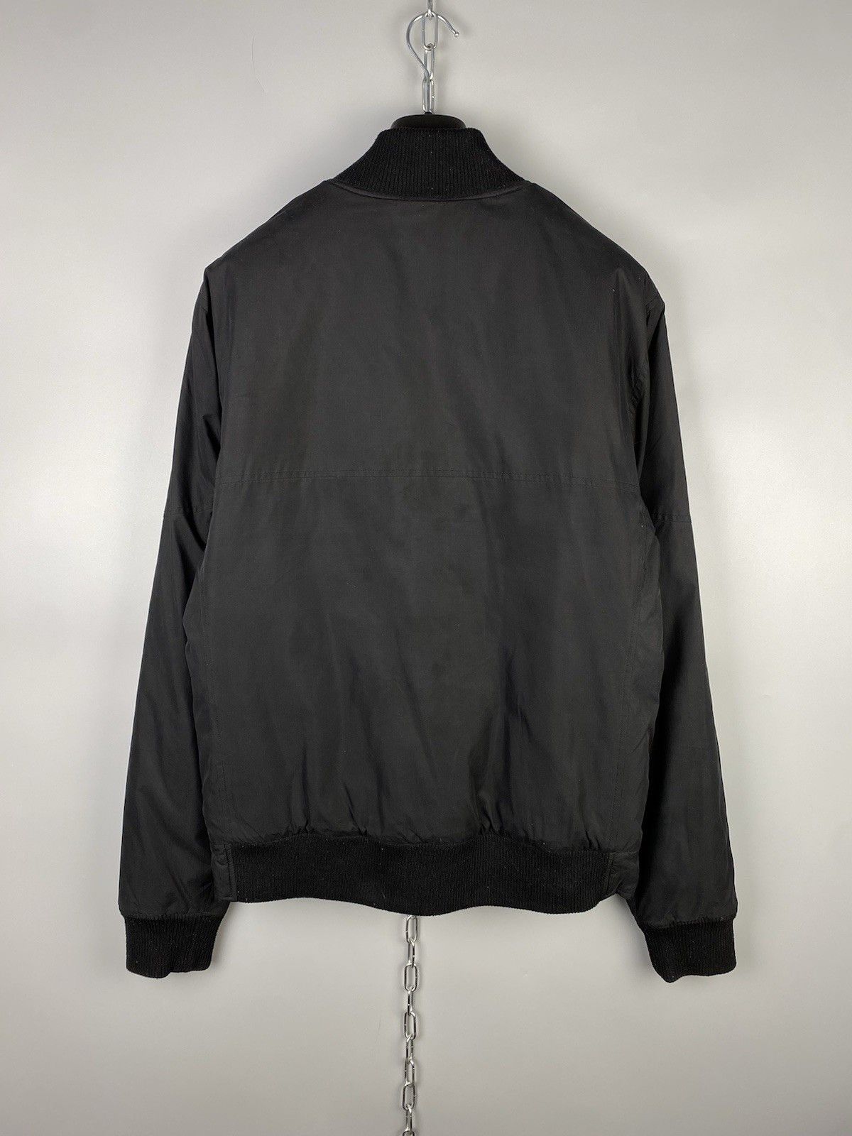 DENHAM Denham Black Full Zip Casual Bomber Jacket Size US M / EU 48-50 / 2 - 10 Thumbnail