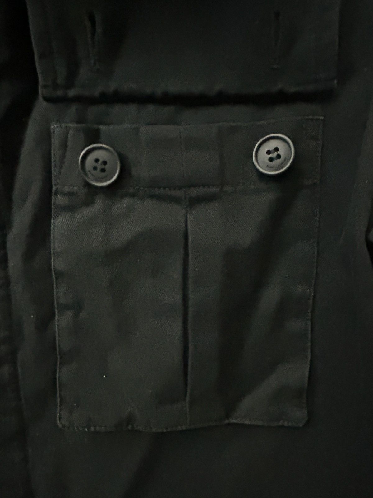 Saint Laurent Paris SS15 "Psych Rock" Black Utility Jacket Hedi Size US M / EU 48-50 / 2 - 5 Thumbnail