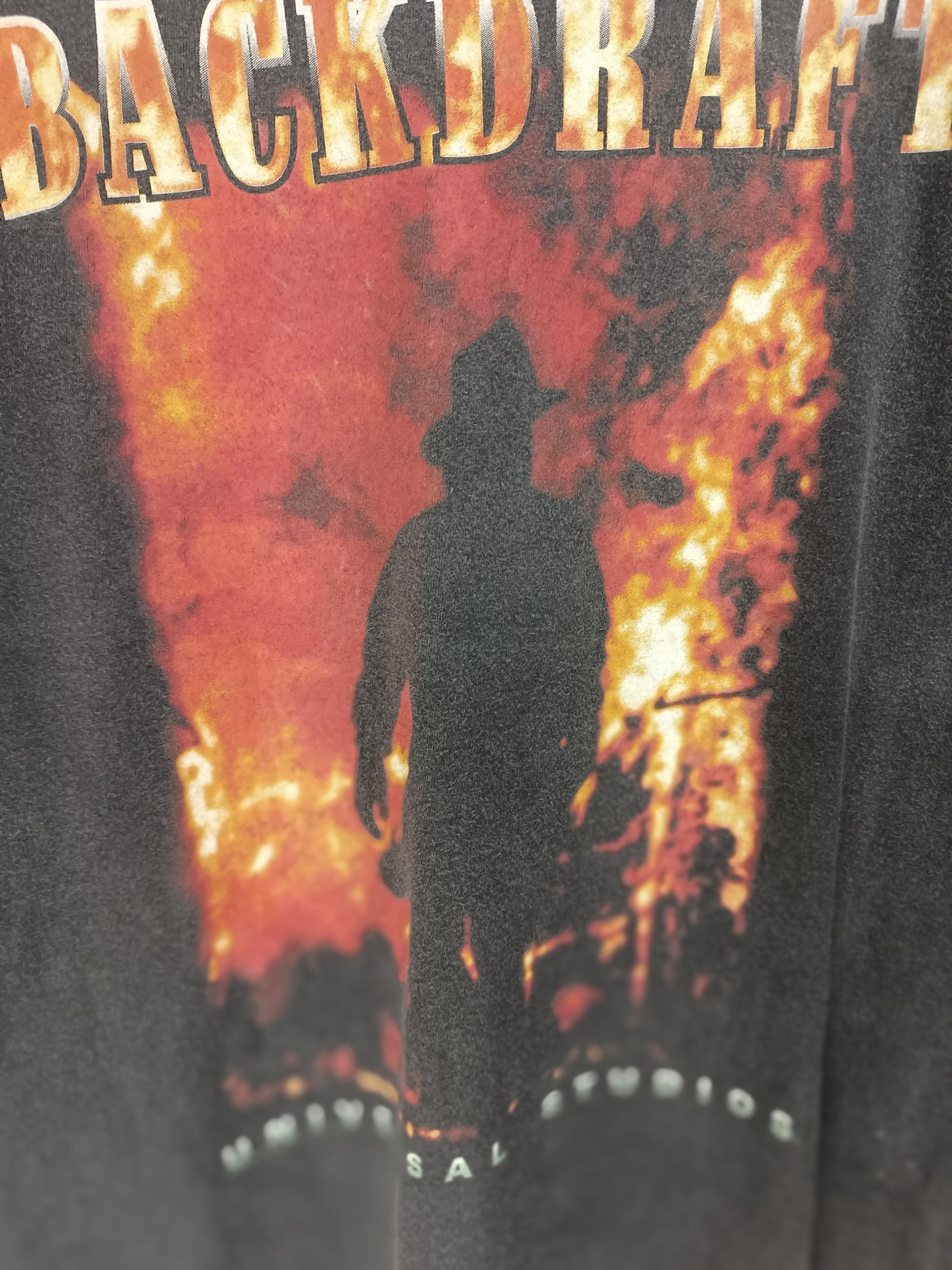 Vintage VINTAGE 90'S BACKDRAFT UNIV STUDIO FIREFIGHTER VERY RARE Size US L / EU 52-54 / 3 - 13 Thumbnail