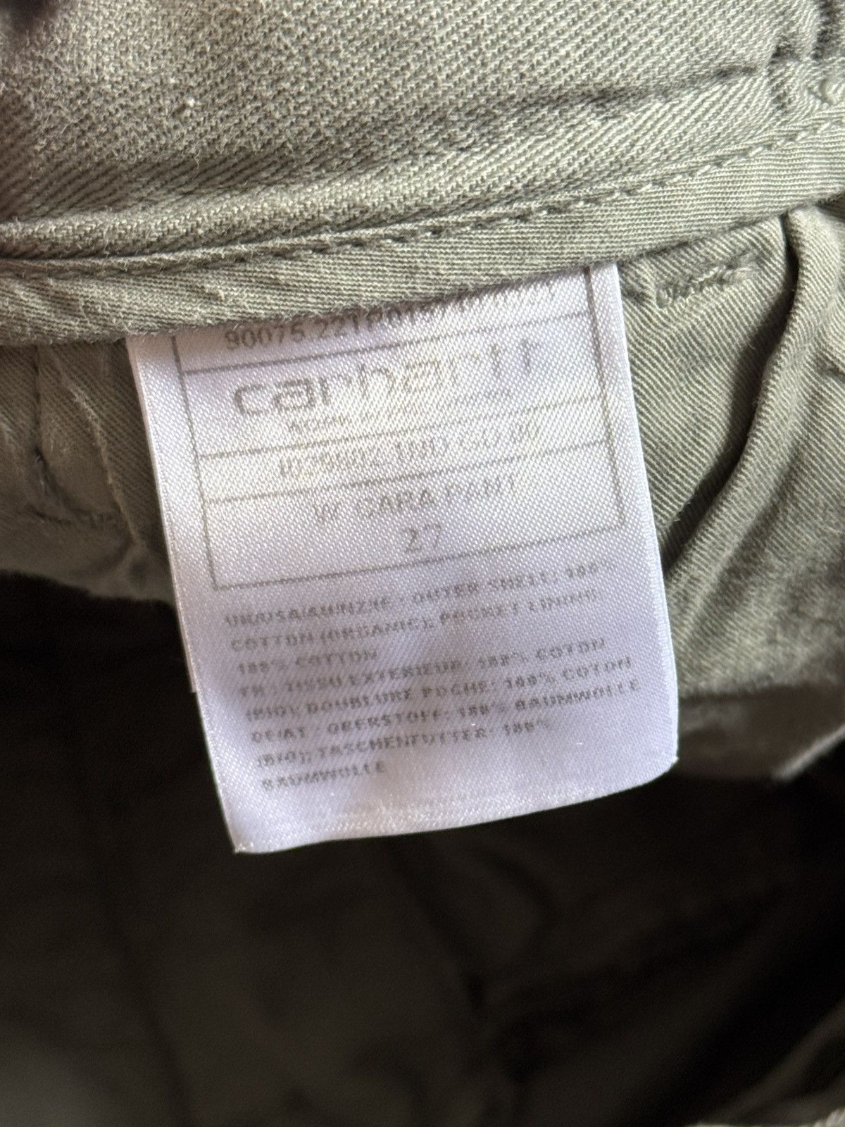 Carhartt Wip Carhartt 27size wmns cara pants chinos trousers vintage 00s Size 27" / US 4 / IT 40 - 13 Thumbnail