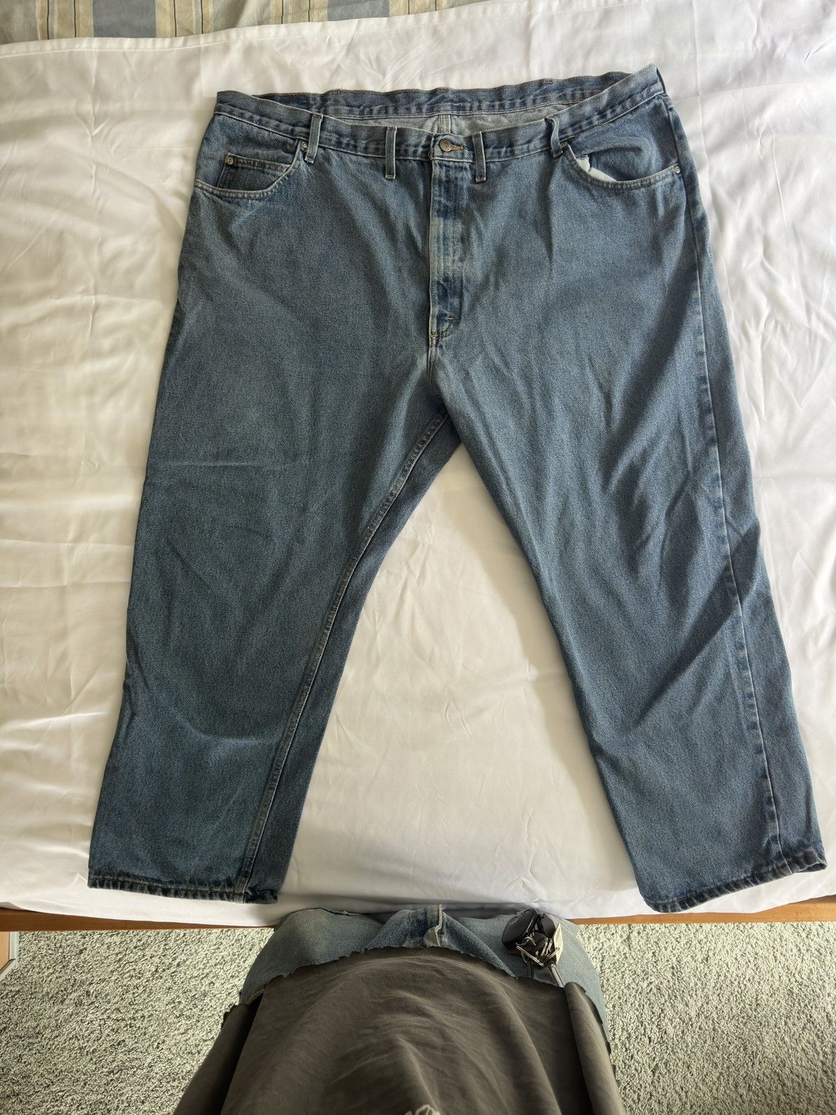 Wrangler Large Vintage Wrangler Denim Size US 44 / EU 60 - 2 Thumbnail