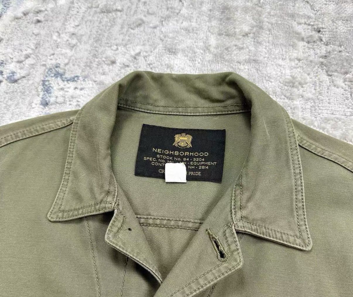 Neighborhood NEIGHBORHOOD BDU / C-SHIRT.LS 15AW Washed Work Jacket J16 Size US M / EU 48-50 / 2 - 4 Thumbnail