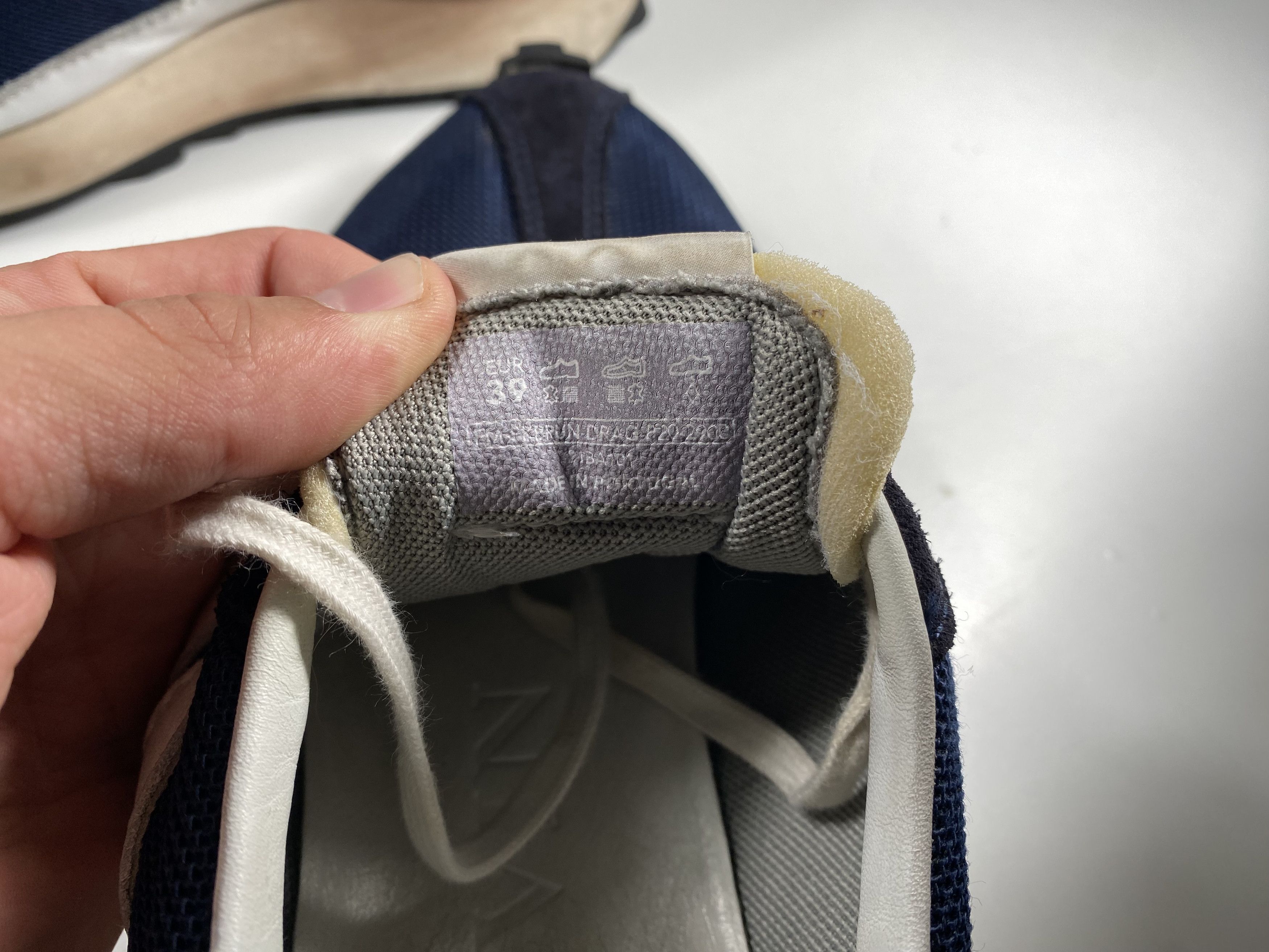 Lanvin Lanvin Mesh Bumper Sneaker "Navy Blue" Size US 6 / EU 39 - 6 Thumbnail