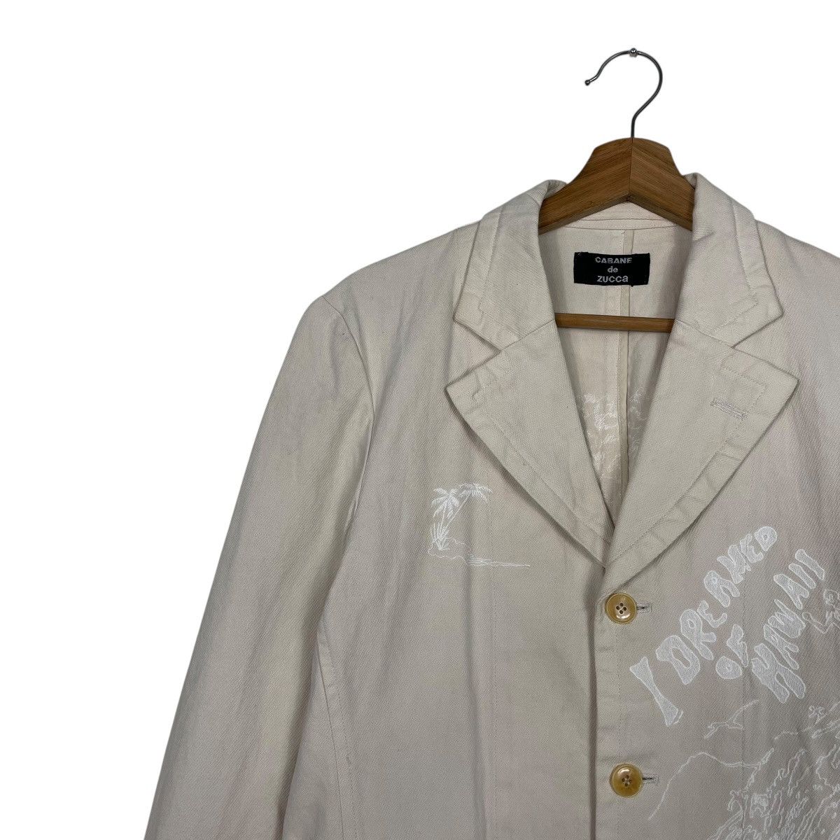 CABANE de ZUCCa Cabane De Zucca Hawaii Printed Jacket Size US S / EU 44-46 / 1 - 6 Thumbnail