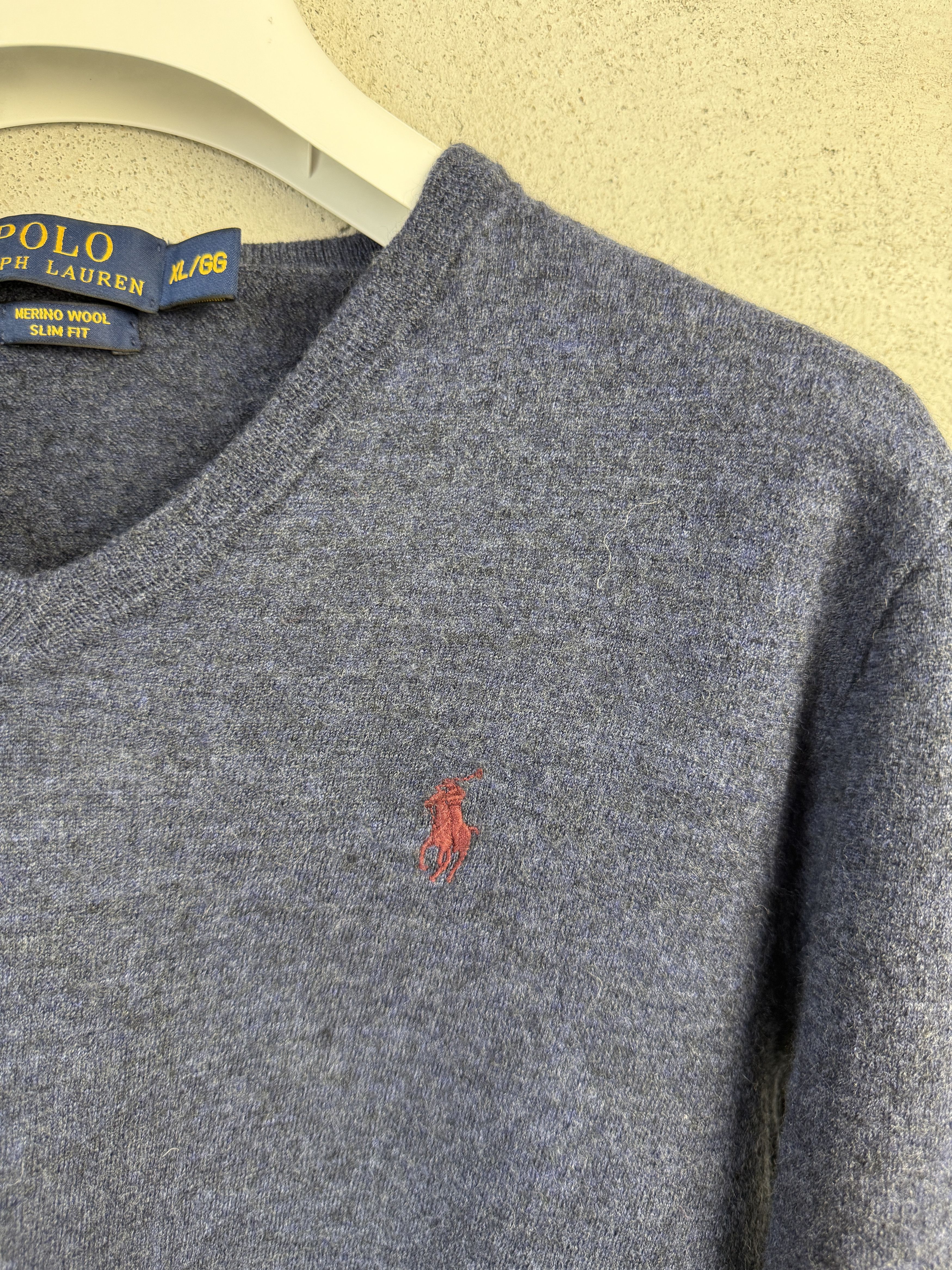Polo Ralph Lauren Polo Ralph Lauren merino wool sweater knitwear Size XL / US 12-14 / IT 48-50 - 2 Thumbnail