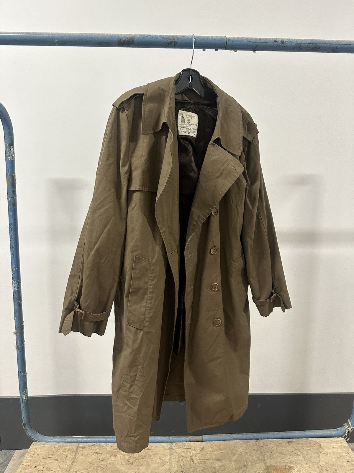 London Fog Vintage London Fog Fur Brown Insulated Trench Coat Jacket Size US L / EU 52-54 / 3 - 1 Thumbnail