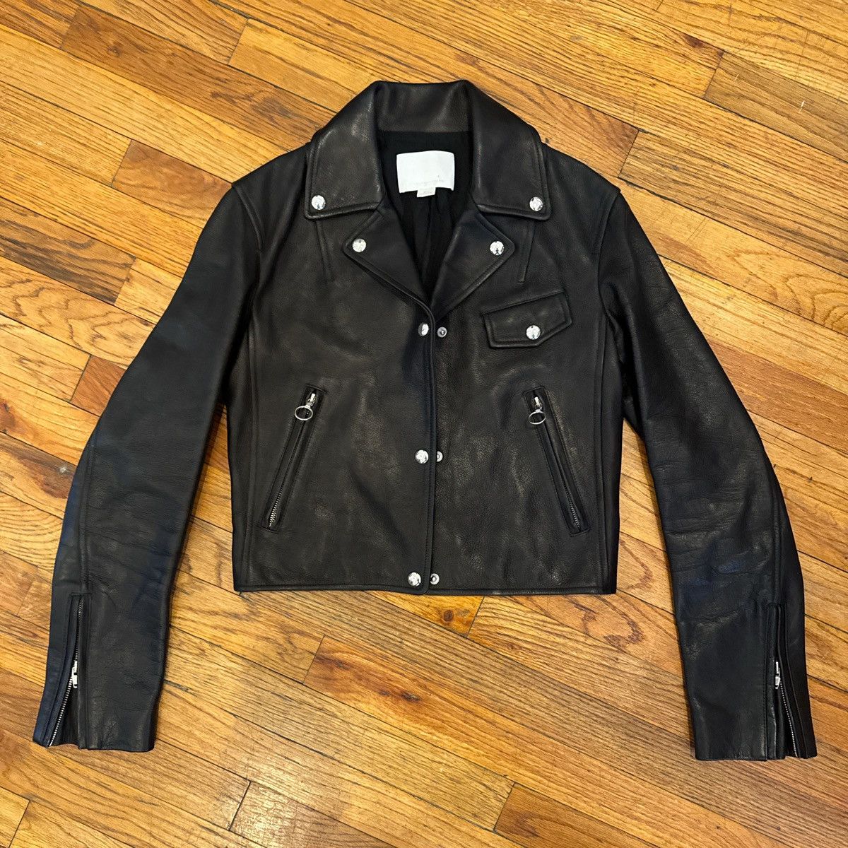Alexander Wang Alexander Wang leather moto jacket Size XS / US 0-2 / IT 36-38 - 2 Thumbnail