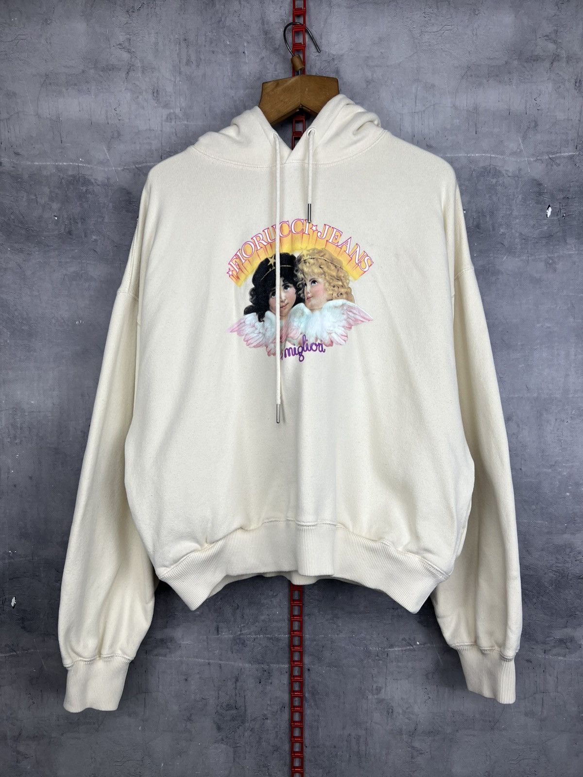 Fiorucci Fiorucci Angels Hoodie Women’s Beige - Size Xs Size XS / US 0-2 / IT 36-38 - 1 Thumbnail